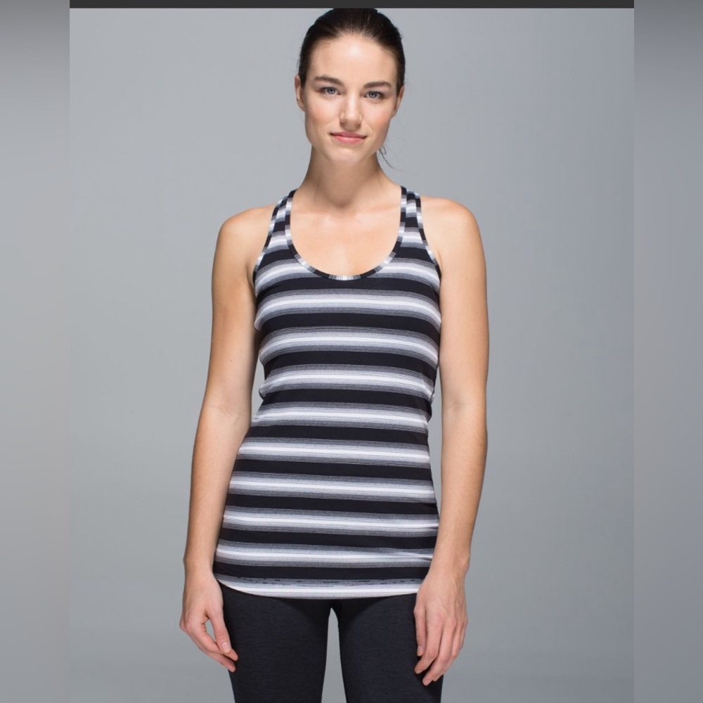 Lululemon Cool Racerback Capilano Stripe